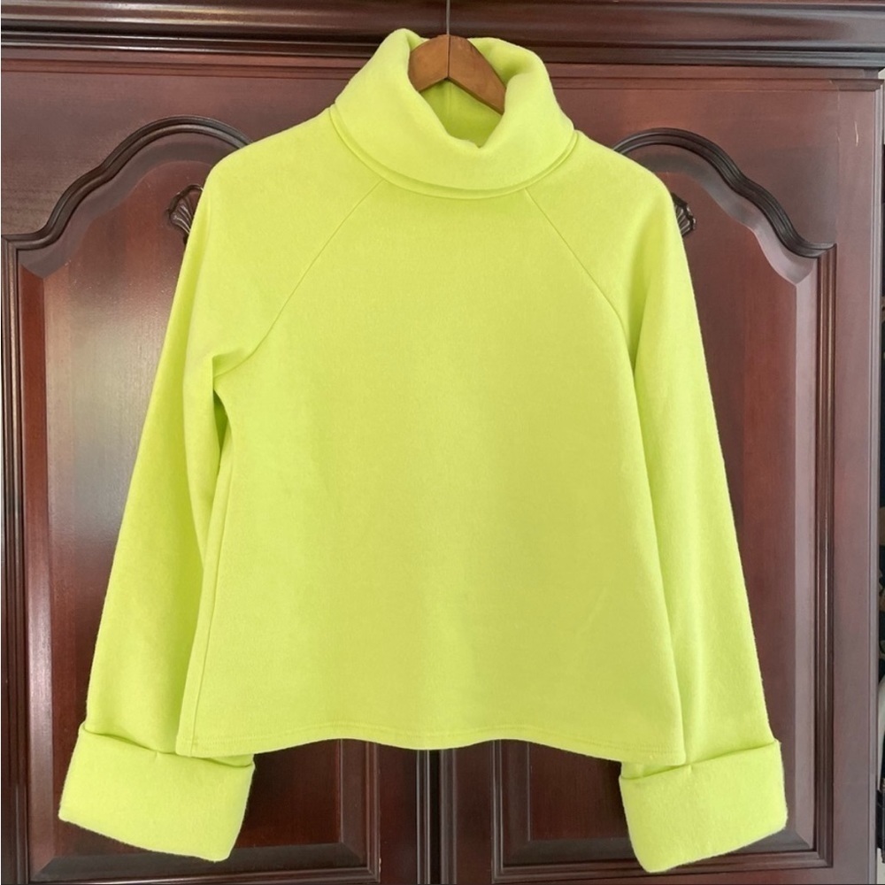 FLUORESCENT Anthropologie turtle neck sweater size small - Picture 2 of 10
